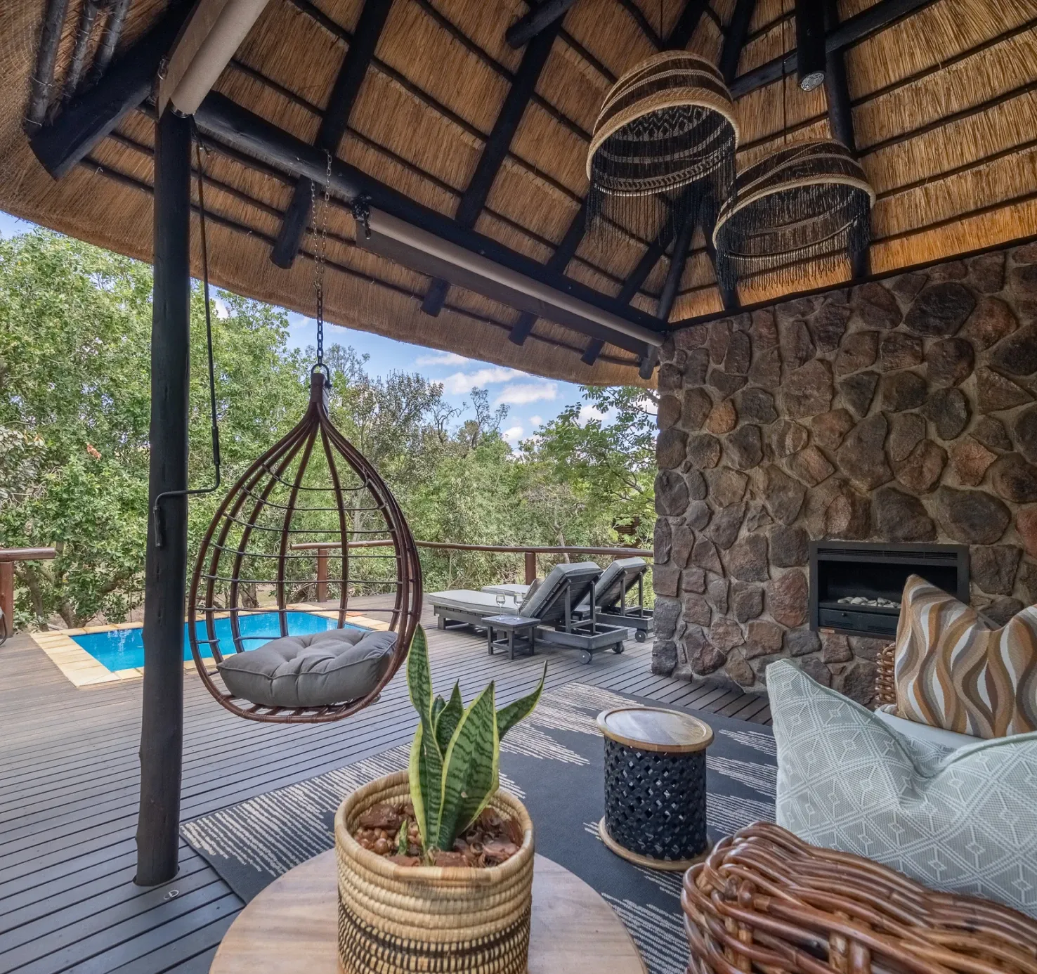 Luxury Villas Fireplace